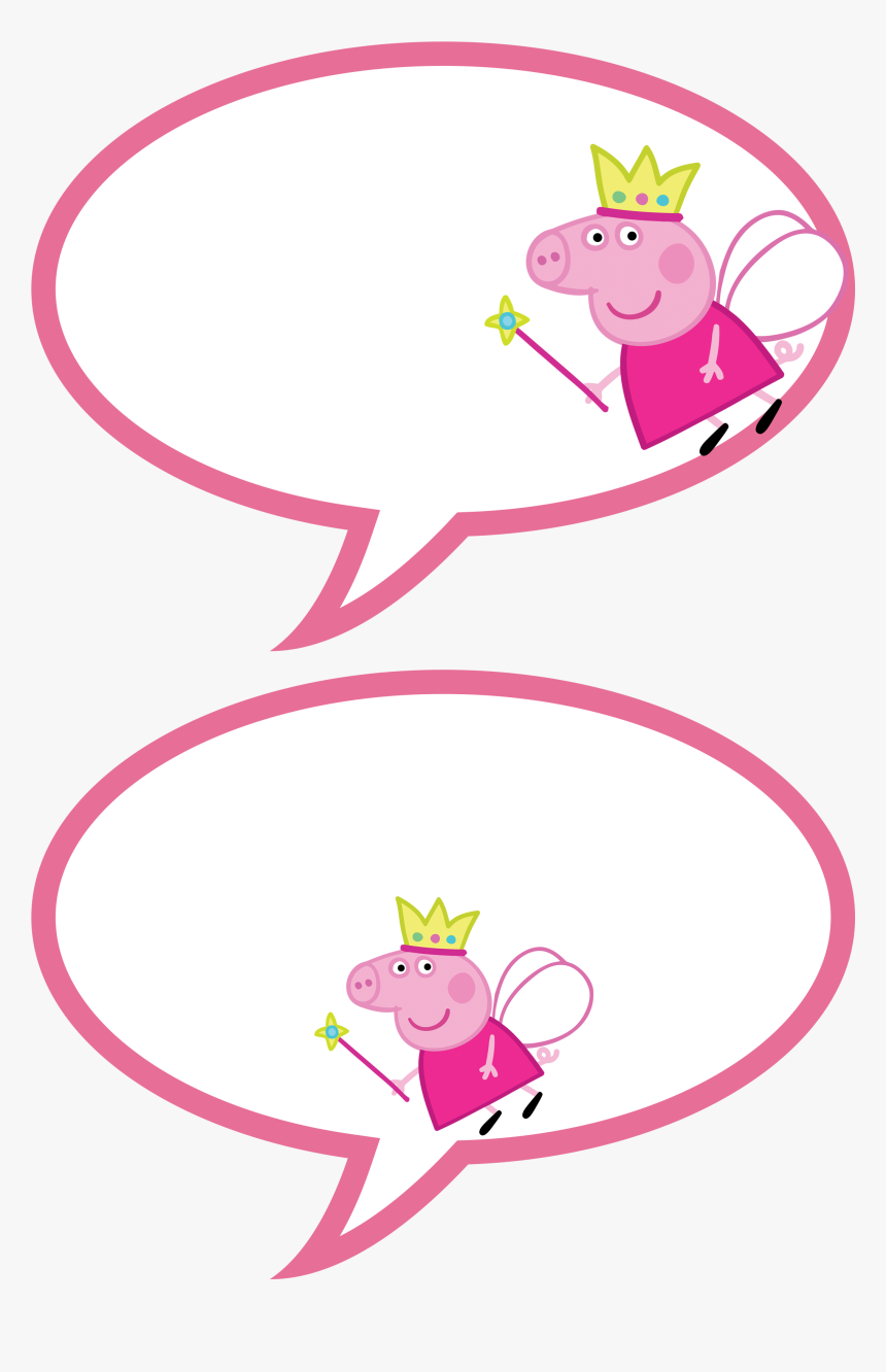 Plaquinha Divertida Peppa Pig, HD Png Download