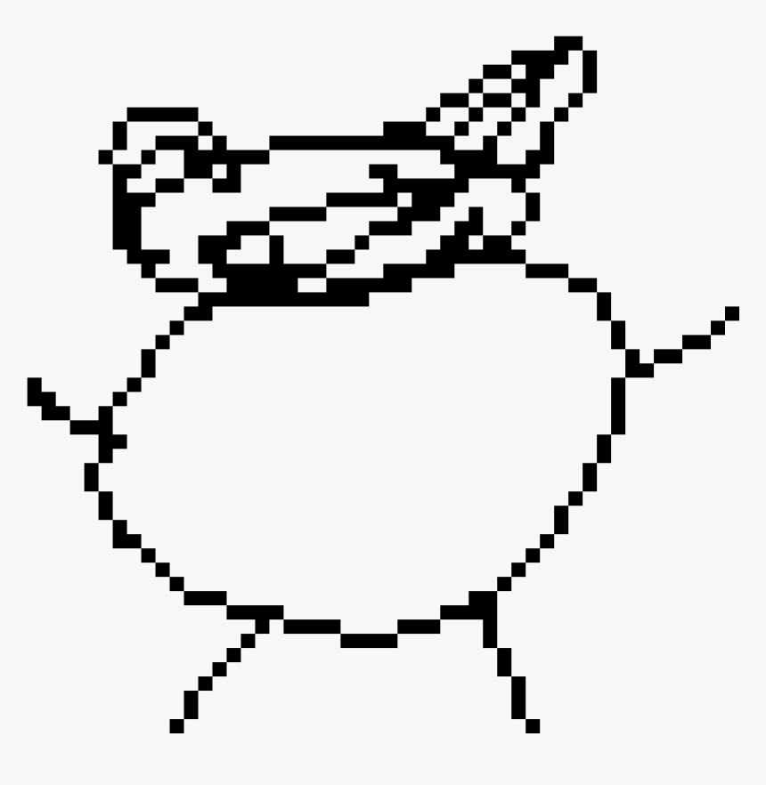 Peppa Pig Fanart - Pixel Sad Face, HD Png Download
