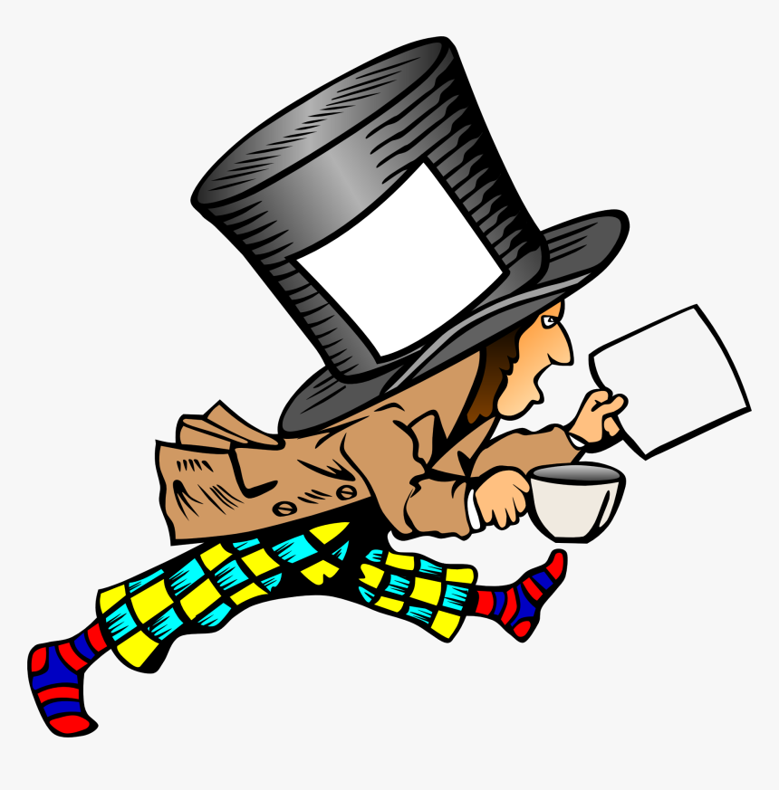 Alice In Wonderland Clip Art Download - Alice In Wonderland Tenniel Madhatter, HD Png Download