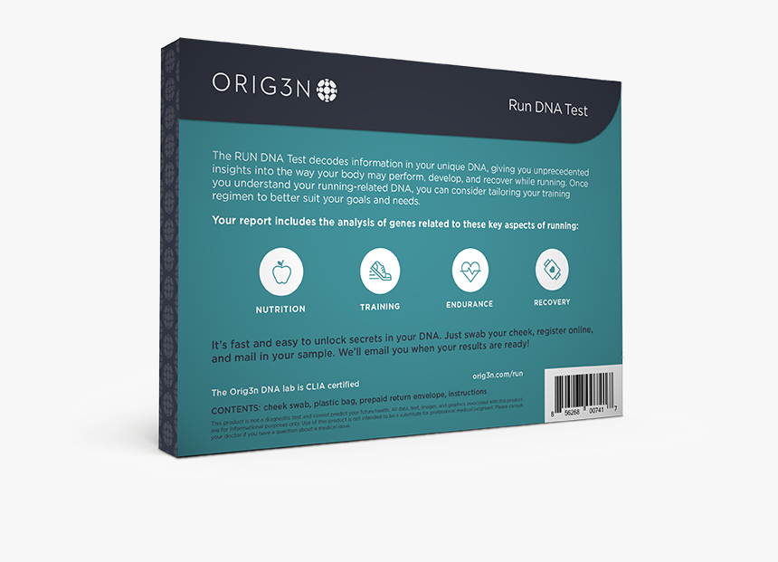 Back Of Run Dna Test 
 Class - Multimedia Software, HD Png Download
