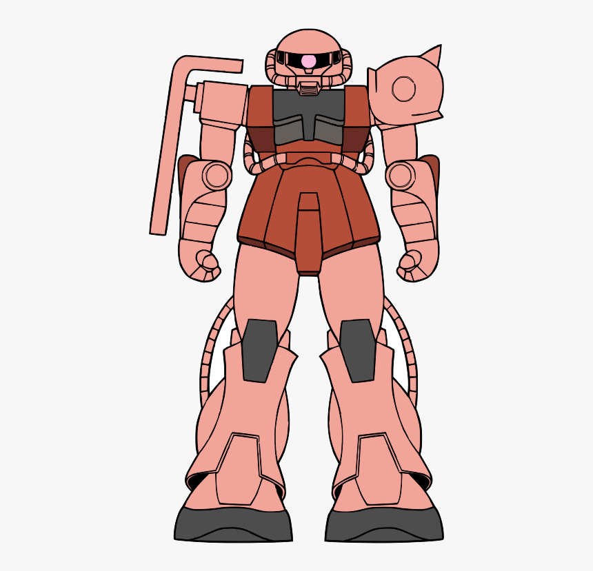 Zaku - Gundam Cartoon, HD Png Download