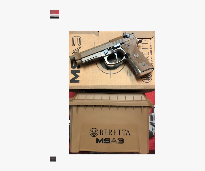 Beretta9m3 - 1 - Beretta, HD Png Download