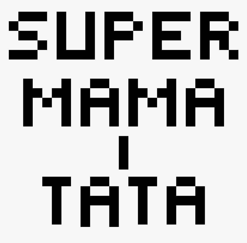 Super Mama I Tata - Illustration, HD Png Download