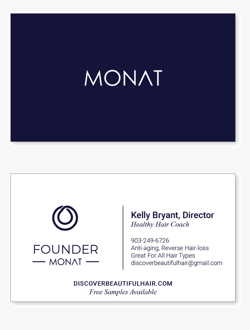 Monat Logo Graphic - Cobalt Blue, HD Png Download