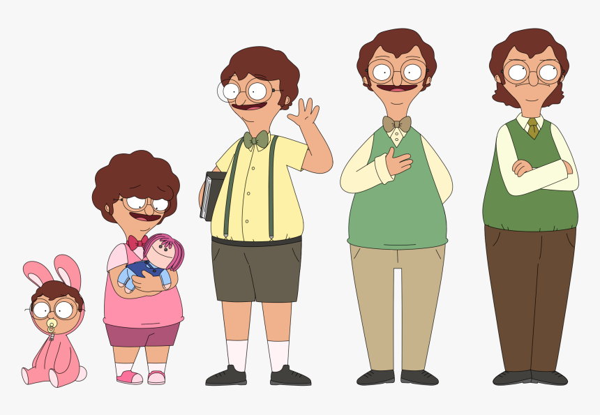 Bob's Burgers Then And Now, HD Png Download