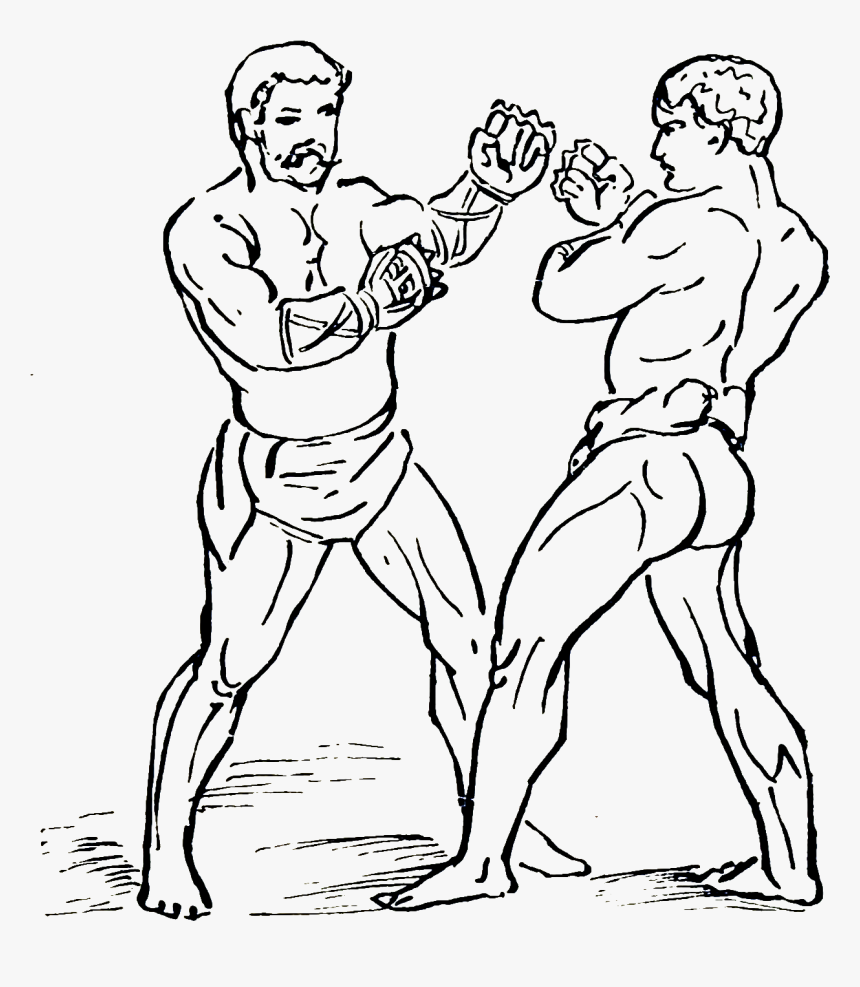 Athletics And Manly Sport 0038 - Ancient Roman Sports Boxing, HD Png Download