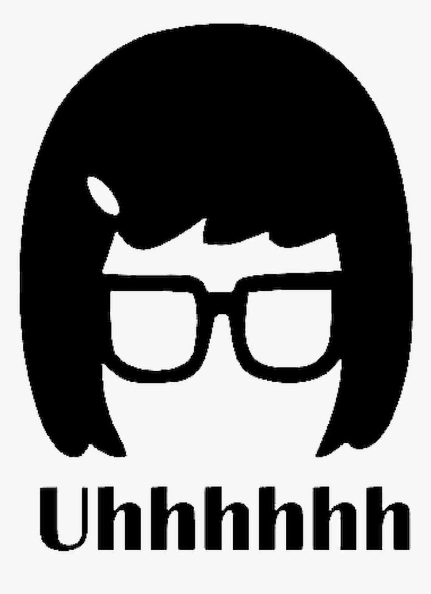 Tina Belcher Uhhhhhh Bob S Burger - Cartoon With Glasses Characters, HD Png Download