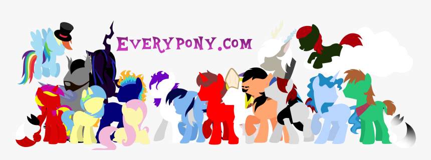 Everypony - Cartoon, HD Png Download