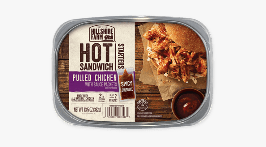 Hillshire Farm Hot Sandwich Chicken, HD Png Download