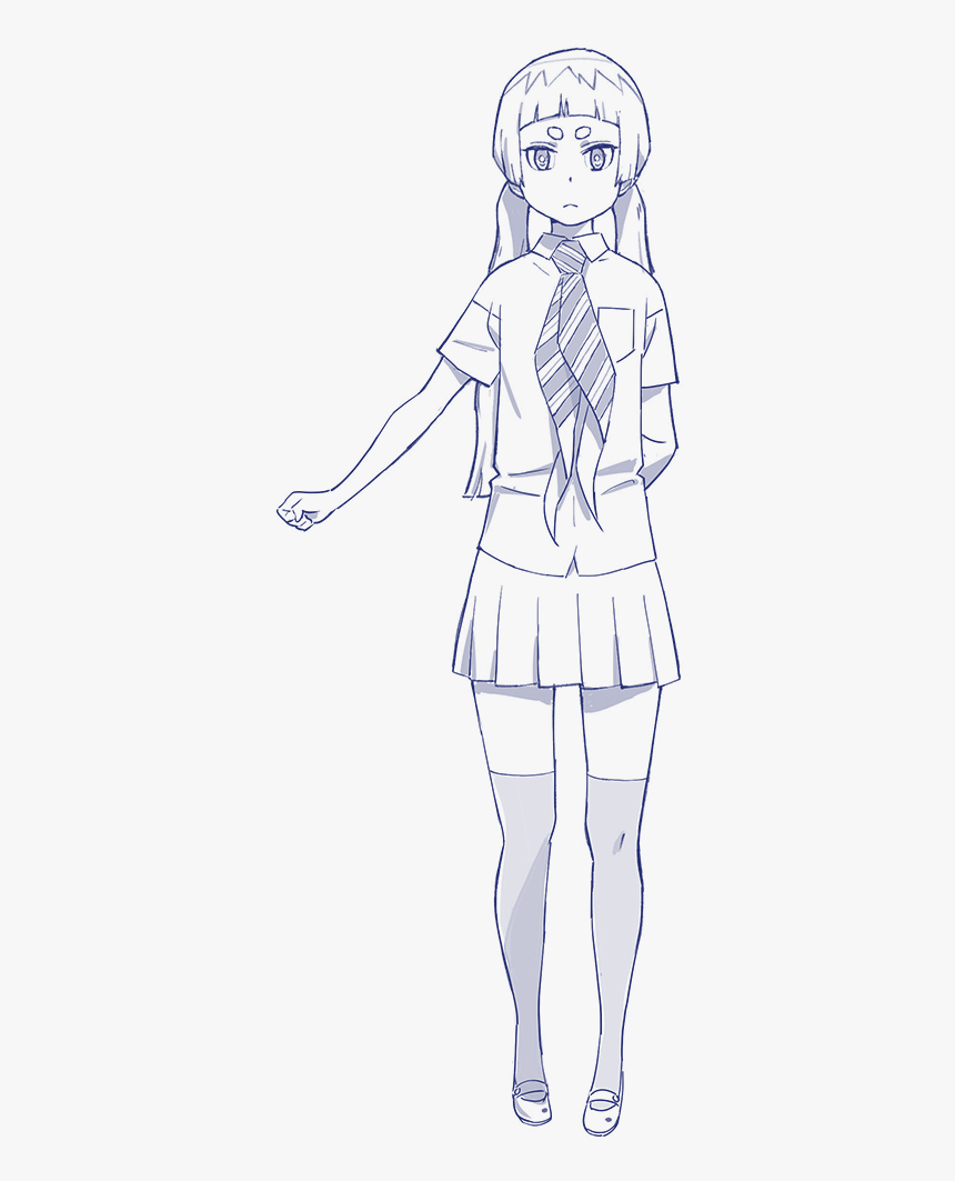 Blue Exorcist Izumo Drawing, HD Png Download