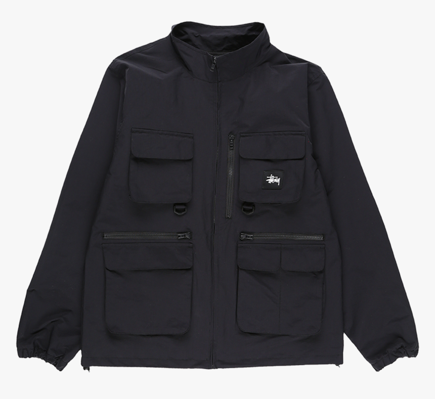 Stussy Utility Jacket Black Xl, HD Png Download