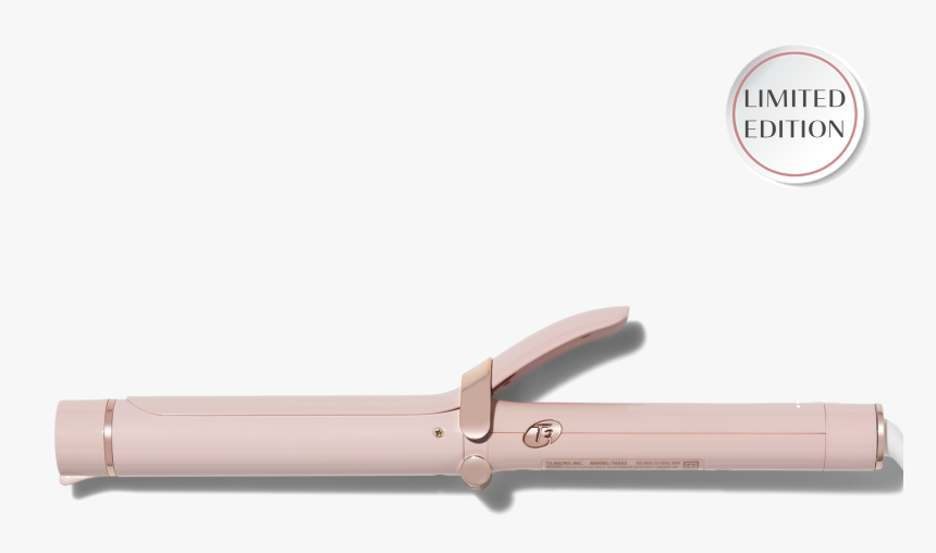 Singlepass Curl In Rose Primary Image 
title Singlepass - T3 Pink Curling Iron, HD Png Download