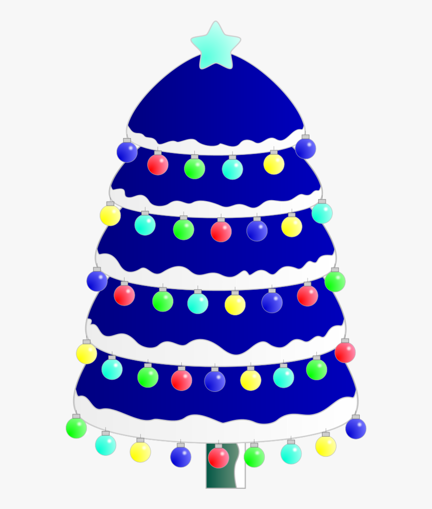Transparent Blue Christmas Tree Png - Arbol De Navidad Png, Png Download