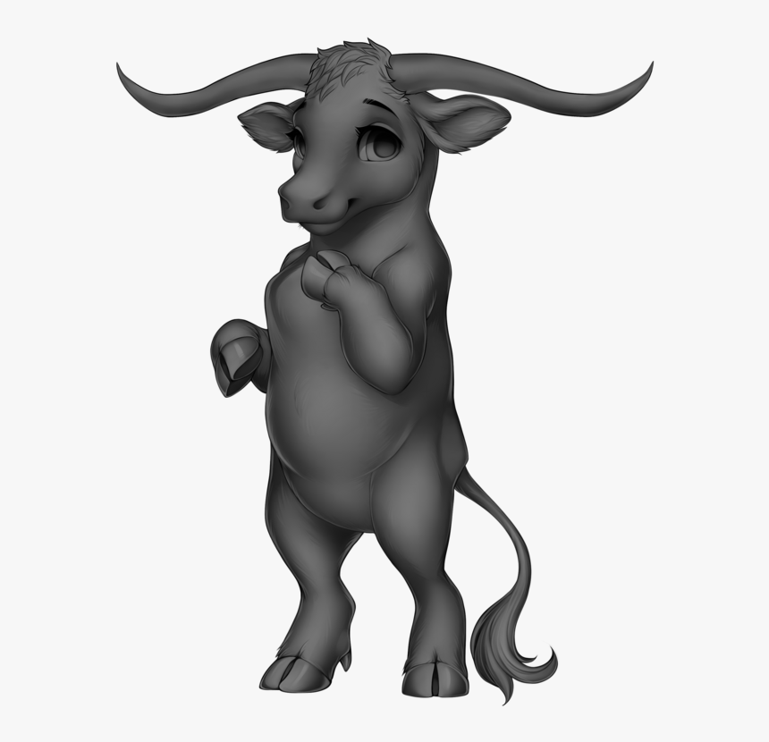 Buffalo Texas Longhorn Base - Furvilla Cow, HD Png Download