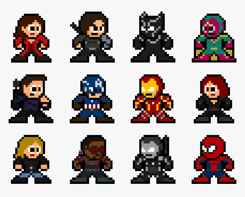 Bit Pixelated Pop - Pixel Art Civil War, HD Png Download