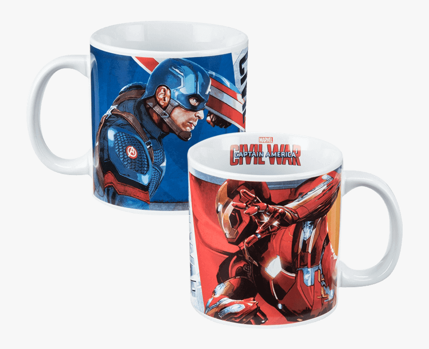 Captain America Civil War Ceramic Mug - Captain America: Civil War, HD Png Download