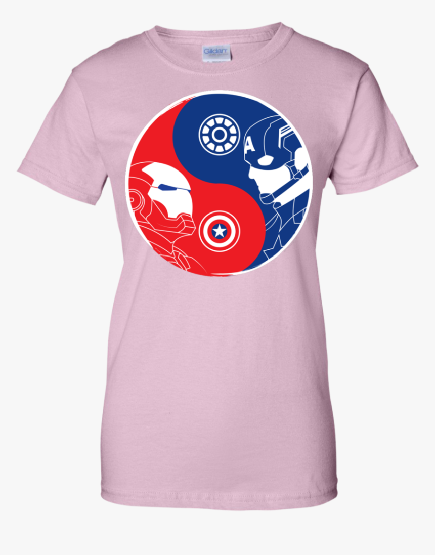 Red Vs Blue Civil War Spiderman T Shirt & Hoodie - T-shirt, HD Png Download