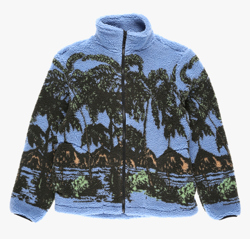 Stussy Hawaiian Jacquard Mock, HD Png Download