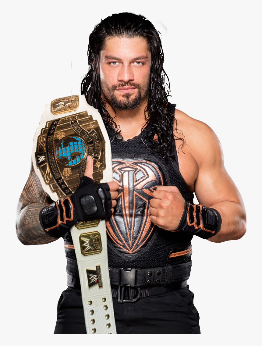 Com Wwe Roman Reign - Roman Reigns With Ic Championship, HD Png Download