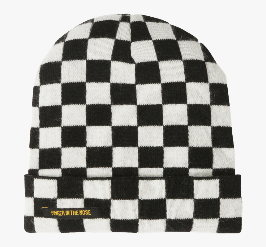 Finger In The Nose Nagano Unisex Beanie Checkers - Suorin Air Skins, HD Png Download
