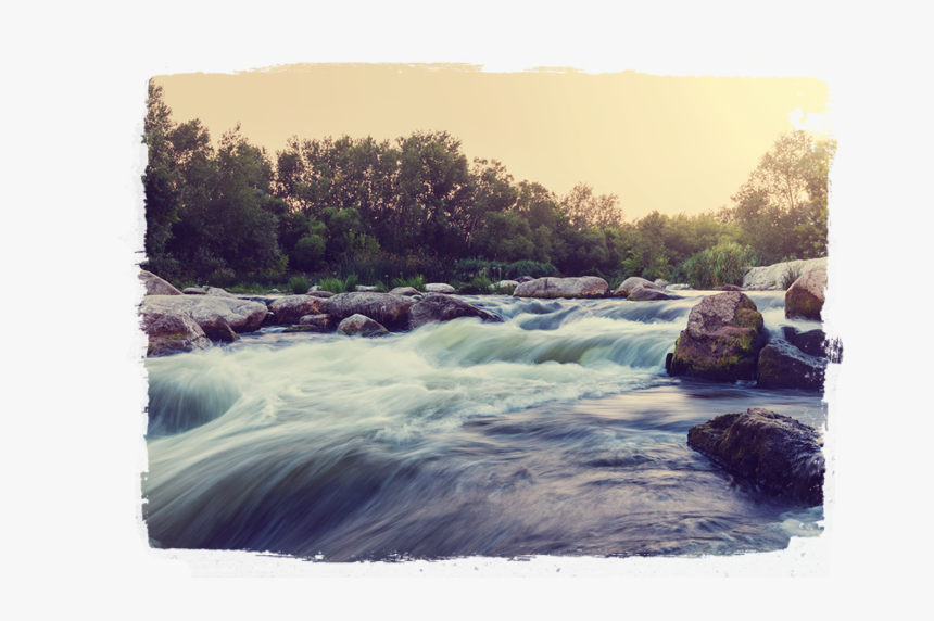 Transparent Water Stream Png - Tributary, Png Download