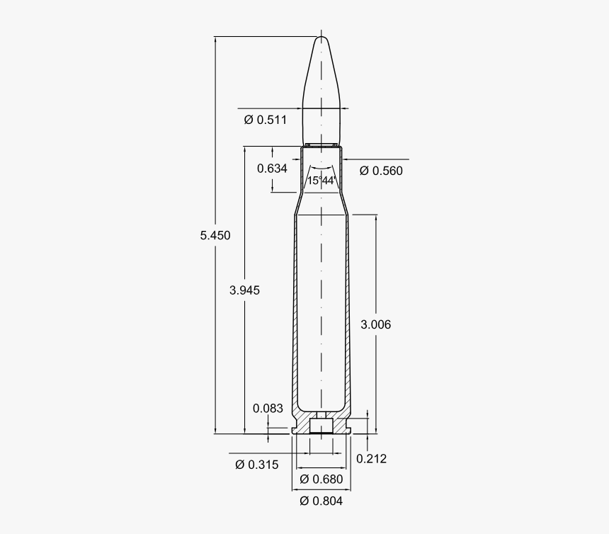 12 7 99 Mm Nato, HD Png Download