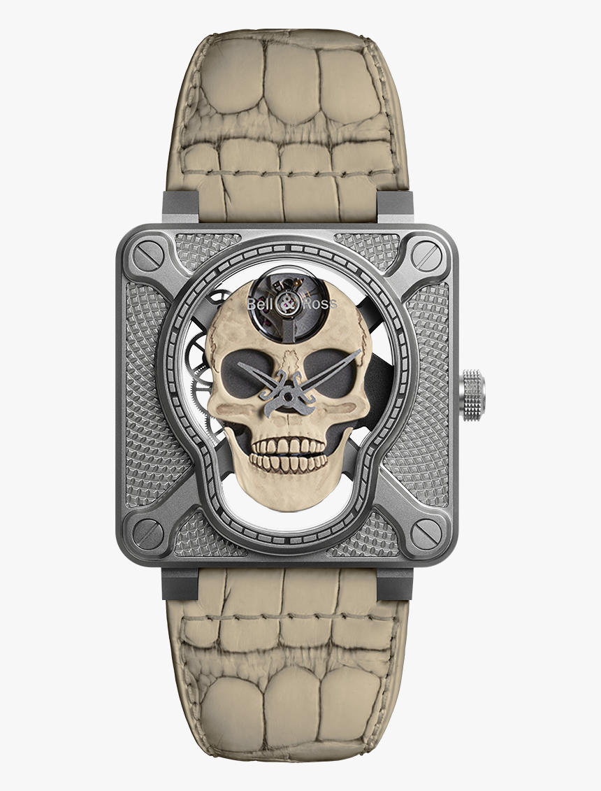 Bell Ross Watches Burning Skull, HD Png Download