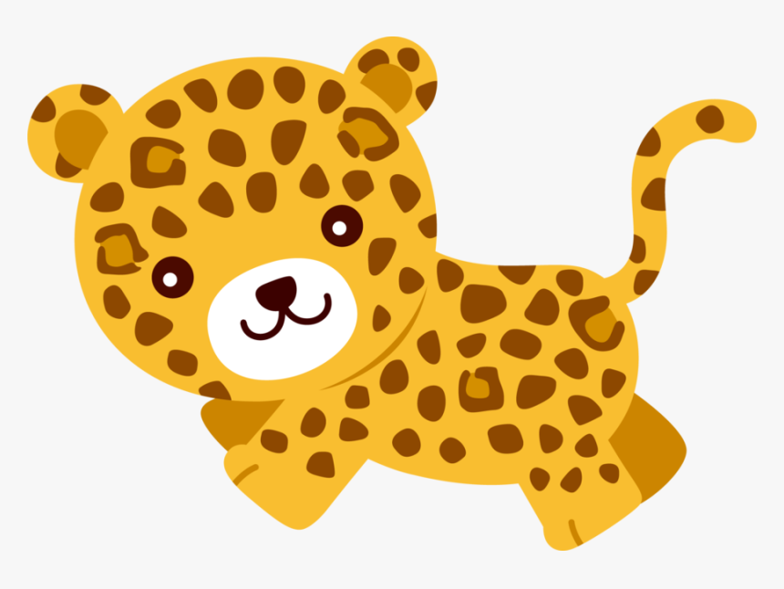 Onça Cute Png, Transparent Png