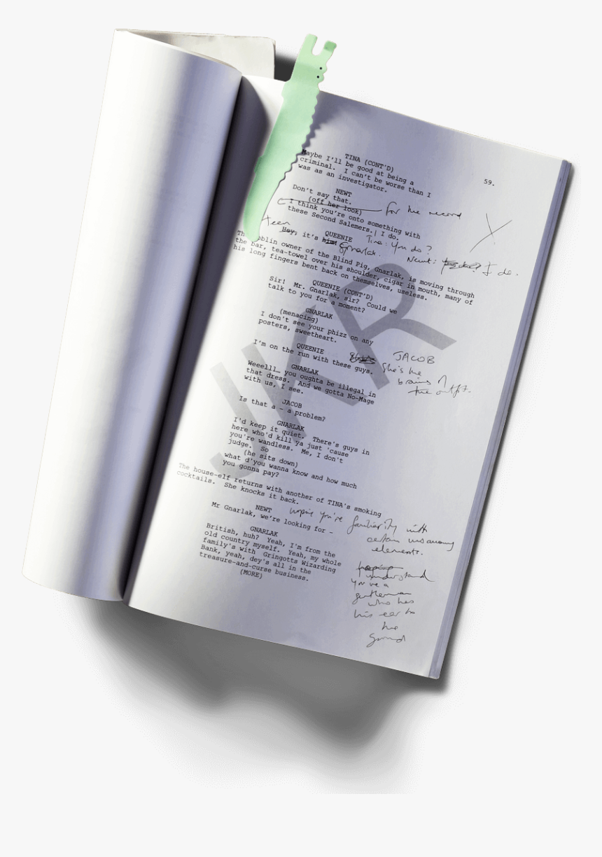 Fantastic Beasts Script Set, HD Png Download