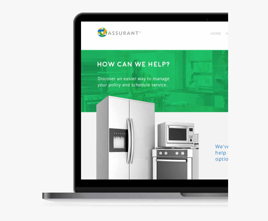 Assurant Self Service Portal On Desktop Computer, HD Png Download