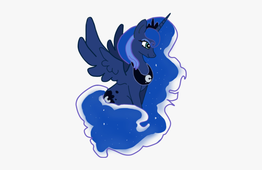 Princess Luna Pony Twilight Sparkle Mammal Fictional - Cartoon, HD Png Download
