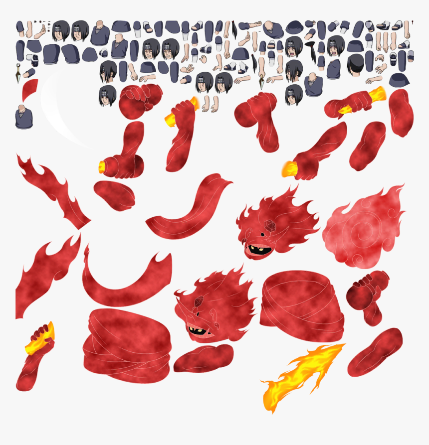 Itachi Png -spritesheet For Itachi, Transparent Png
