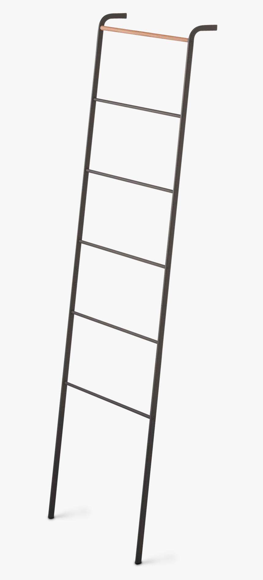 Tower Leaning Ladder Hanger Black - Shelving, HD Png Download