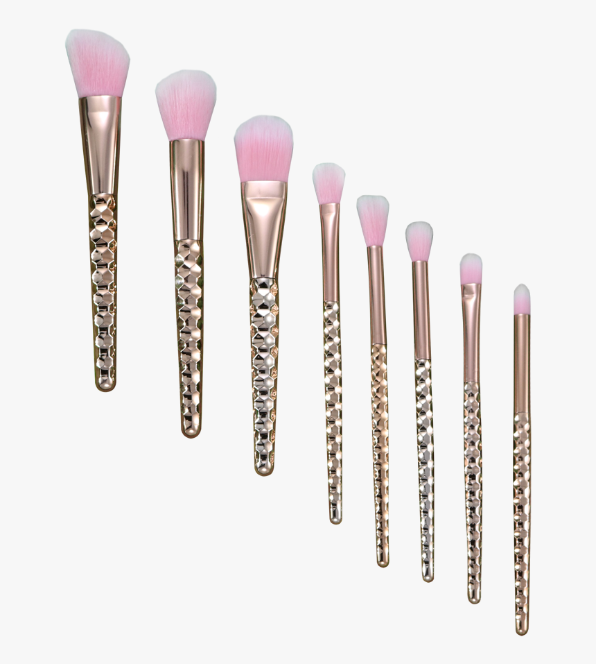 Brochas Rosas Maquillaje Png, Transparent Png