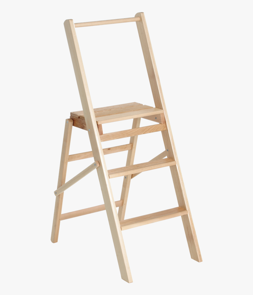 Wooden Step Ladder, HD Png Download