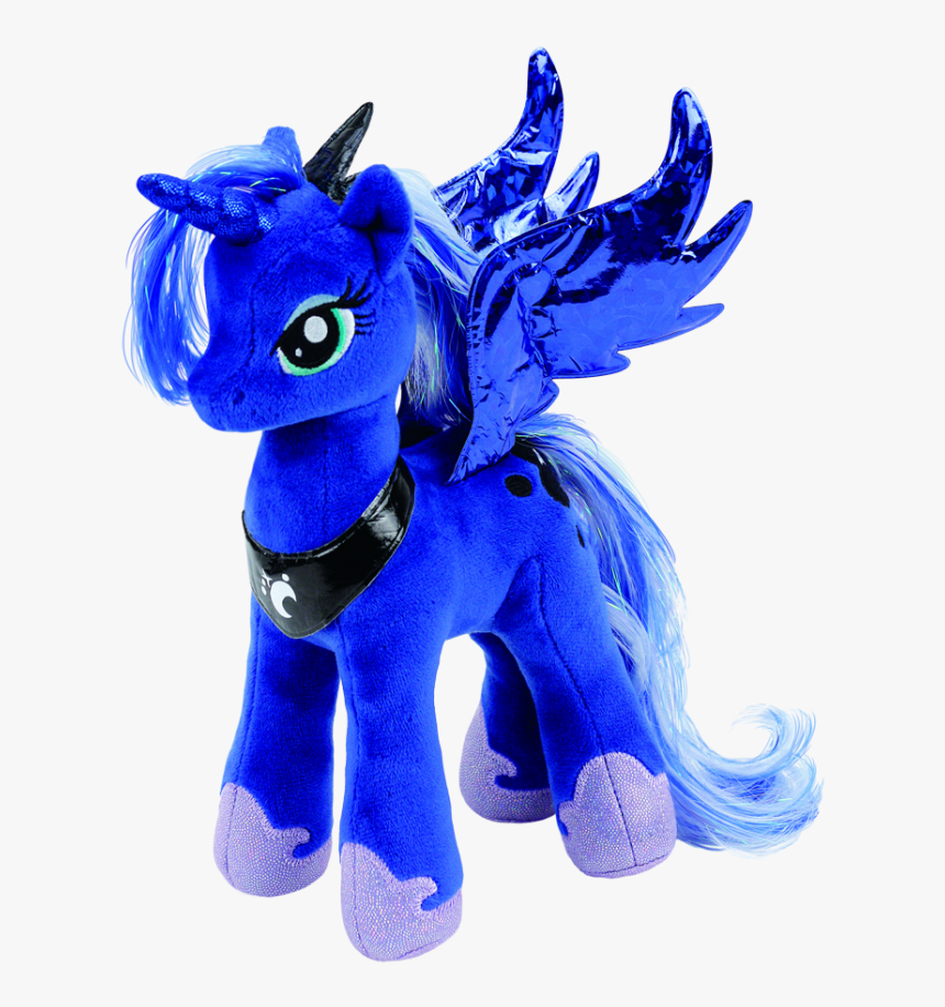 My Little Pony Princess Luna Beanie Babies 
 Title - My Little Pony Princess Luna Plush, HD Png Download