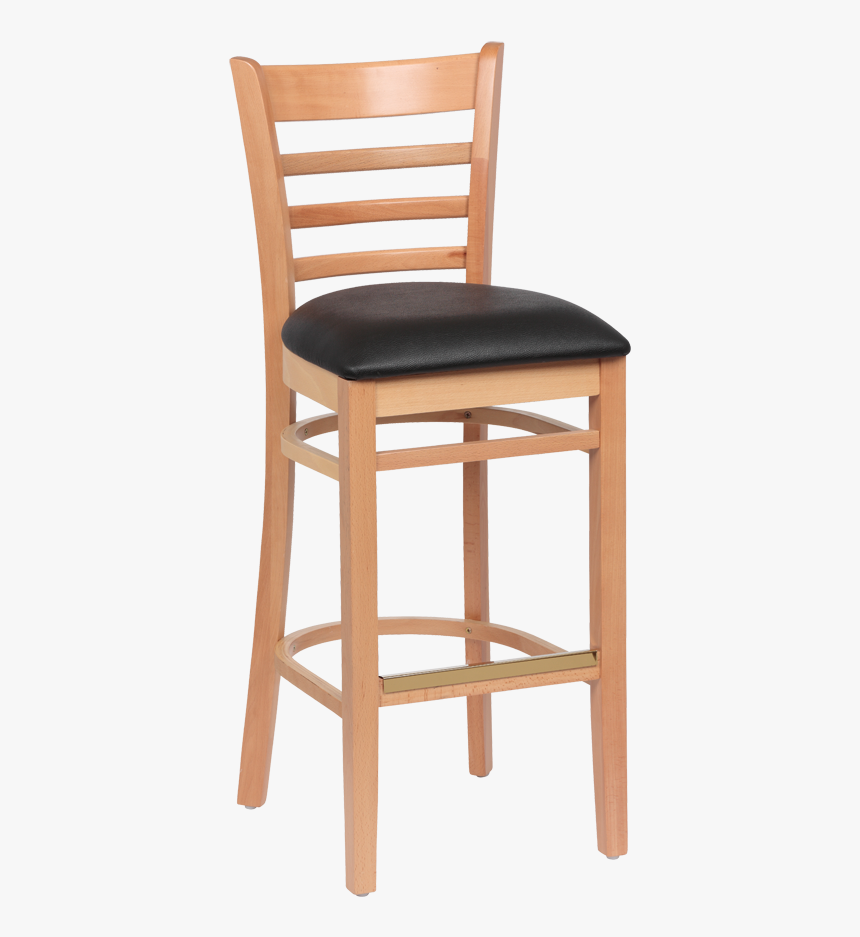 Superior Equipment Supply - Wood Bar Stool With Back, HD Png Download