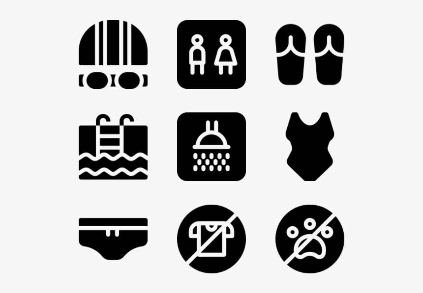 Black Adobe Icons, HD Png Download