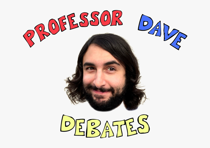 Professor 20dave 20debates 20logo 20transparent - David Huntsberger, HD Png Download