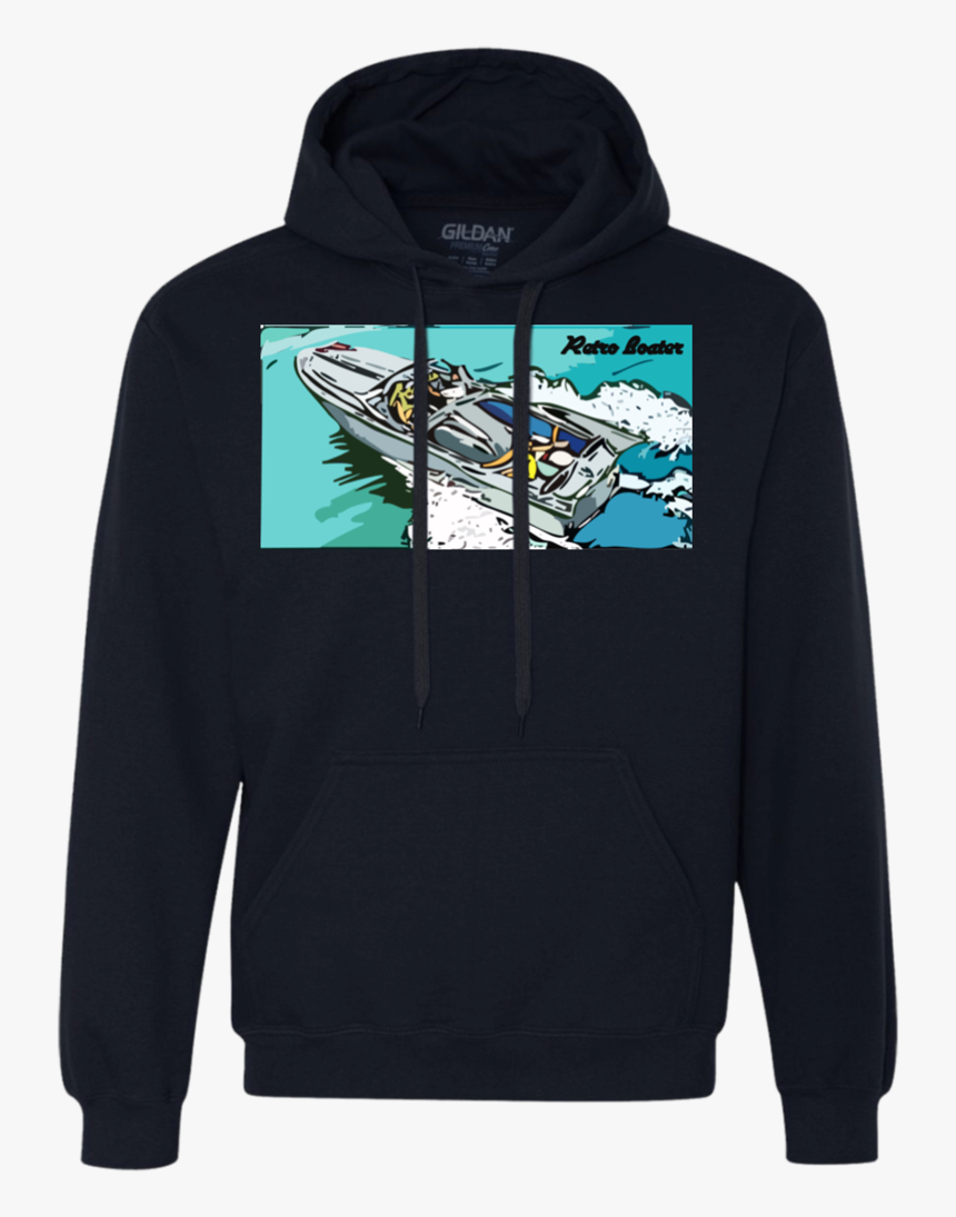 Vintage Chris Craft Silver Arrow Gildan Heavyweight - Hoodie, HD Png Download