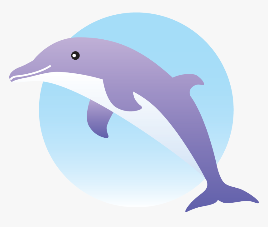 Clipart Dolphin Vector - Common Bottlenose Dolphin, HD Png Download