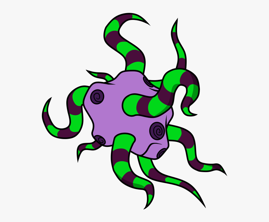 Transparent Poison Clipart - Bacteria Fakemon, HD Png Download