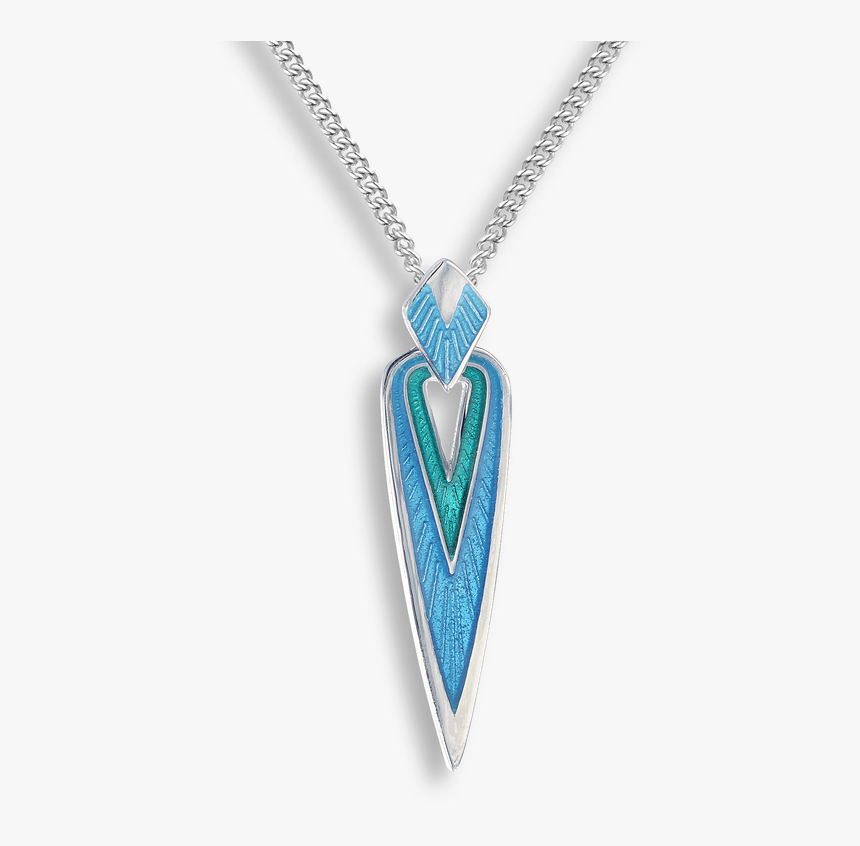 Nicole Barr Designs Sterling Silver Necklace Deco Arrow - Locket, HD Png Download