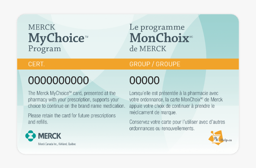 Choice Card - Merck & Co., HD Png Download