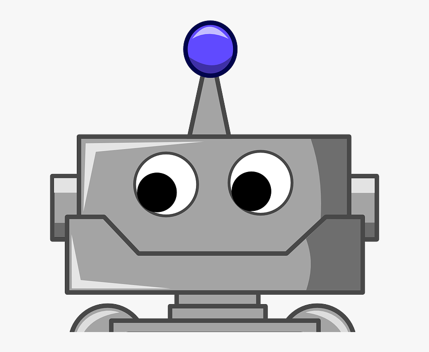 Robot In Cartoon, HD Png Download
