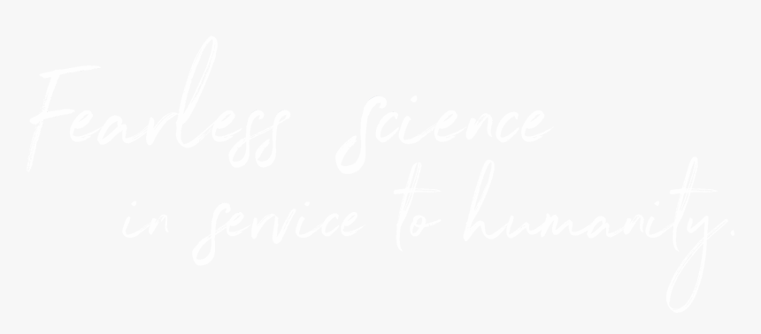 Fearless Science In Service To Humanity - Monochrome, HD Png Download
