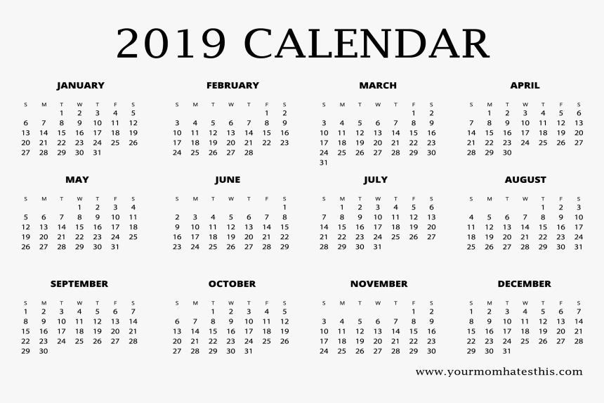 19 Calendar Yourmomhatesthis Png 19 Calendar To Print Transparent Png Transparent Png Image Pngitem