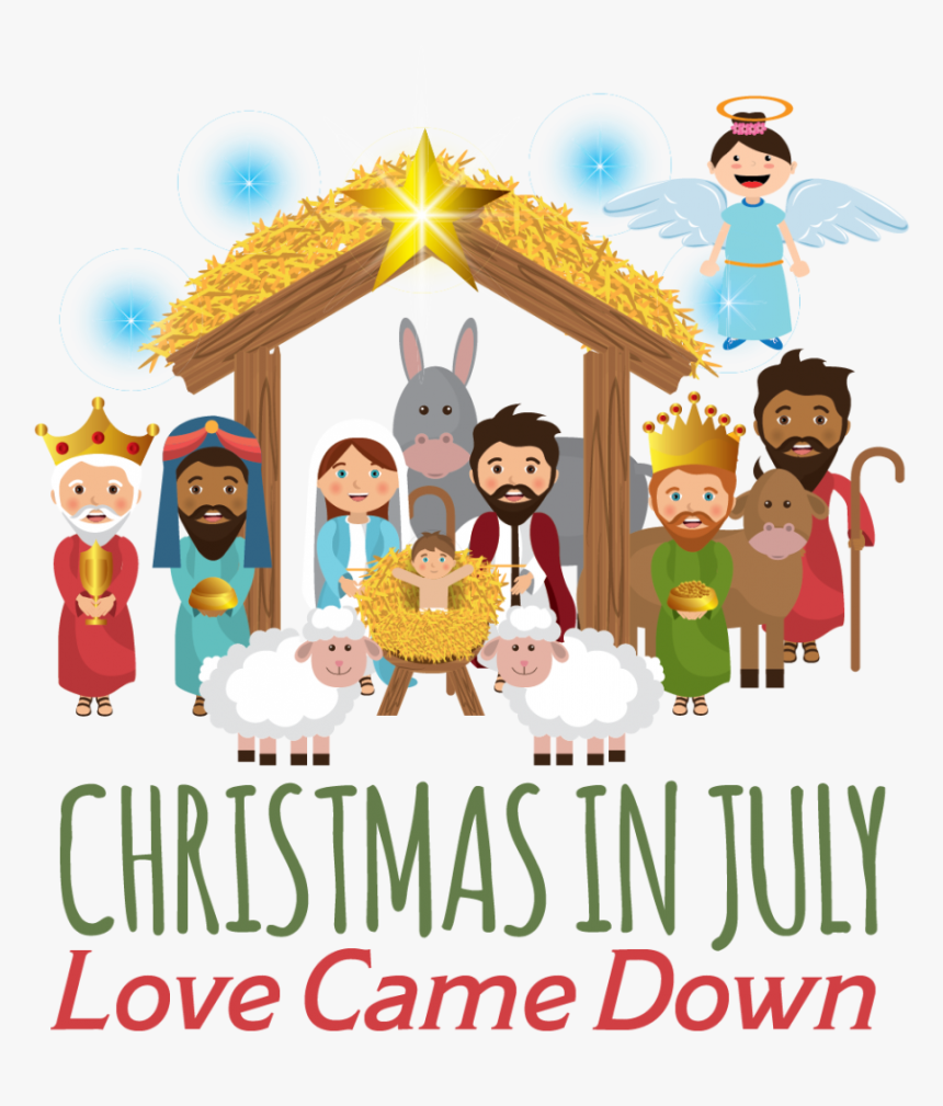 Saint Paul S Vbs Christmas In July - Cartoon, HD Png Download