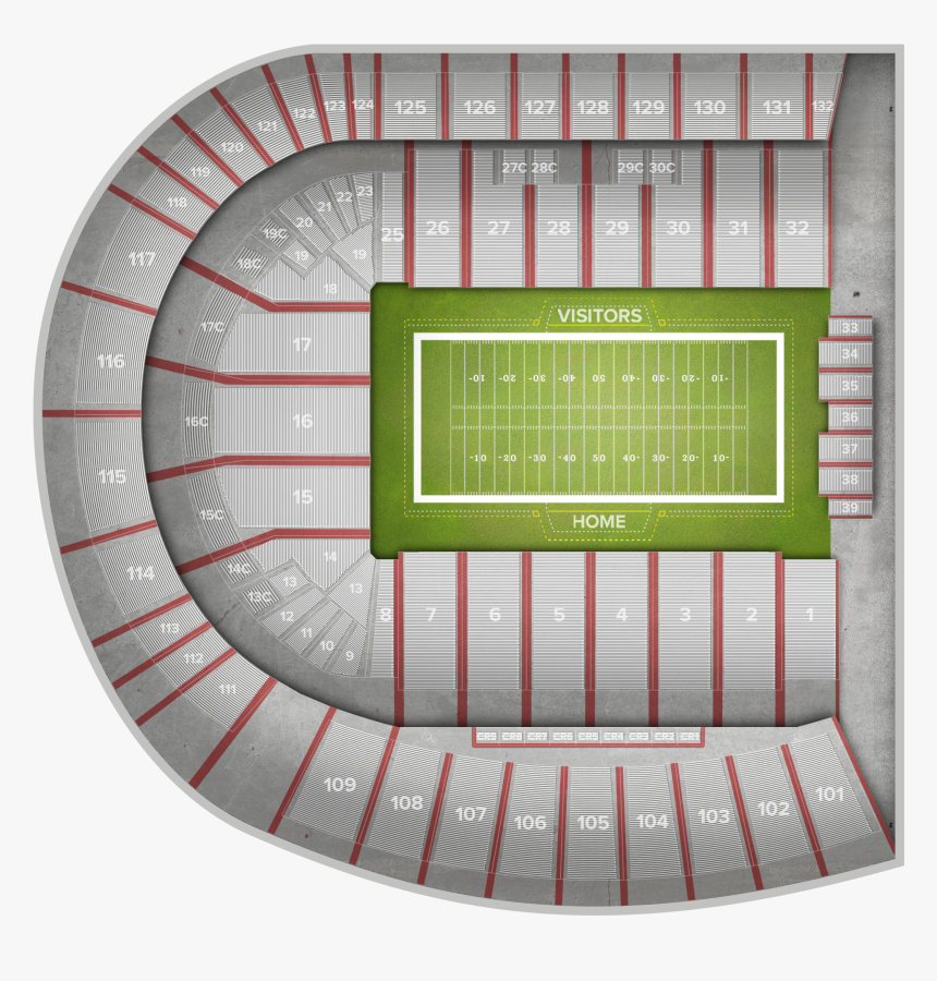 Transparent Tcu Png - Soccer-specific Stadium, Png Download