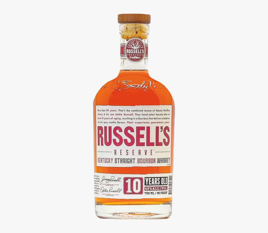 Russell S Reserve 10yr Bourbon - American Whiskey, HD Png Download